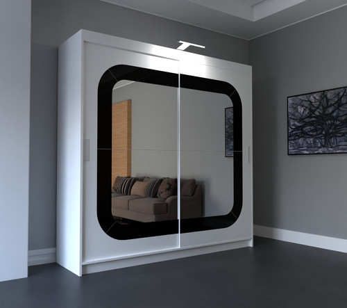 Modern sliding door wardrobe - sliding,