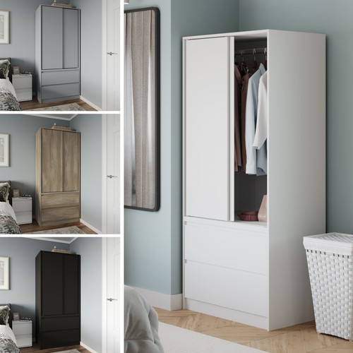 Sliding doors wardrobe 2 - wardrobe,